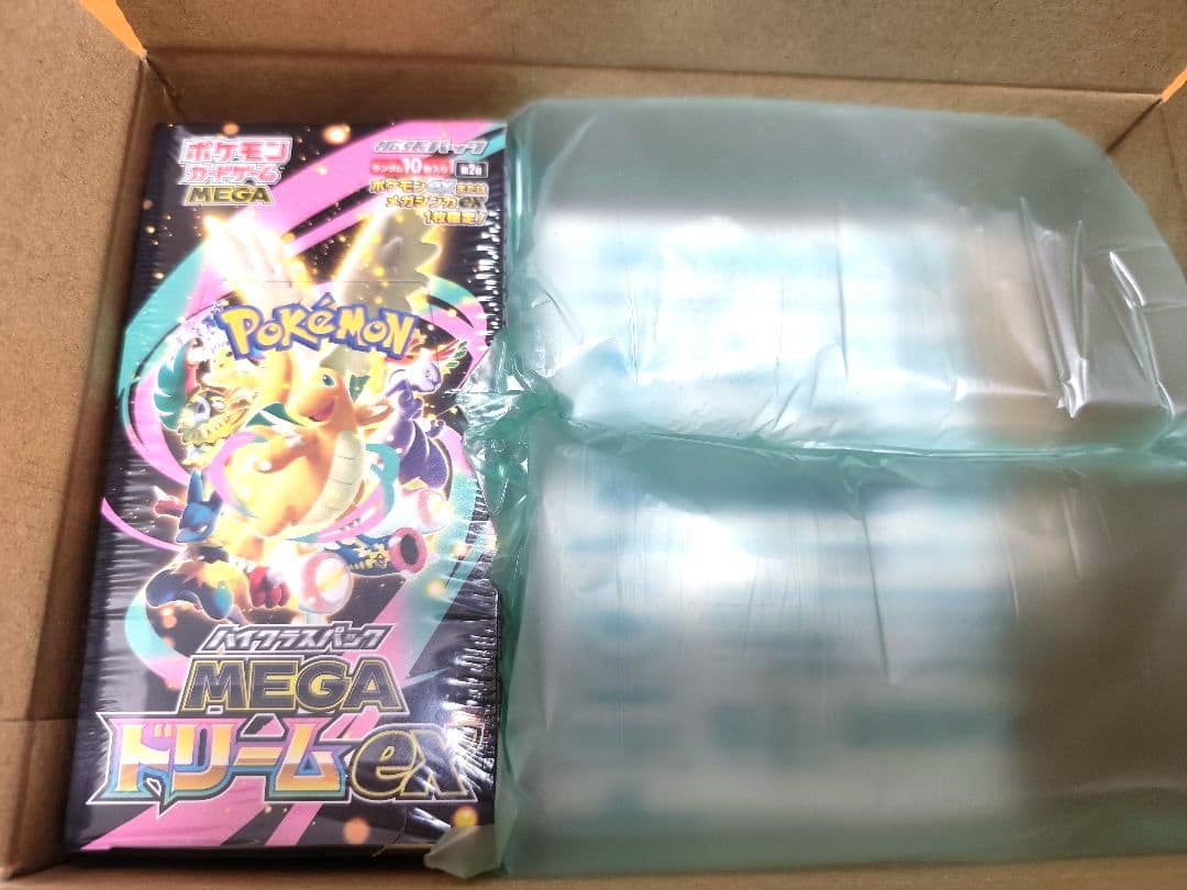【新品未開封シュリンク付き】MEGAドリームex 1BOX ポケモンカード