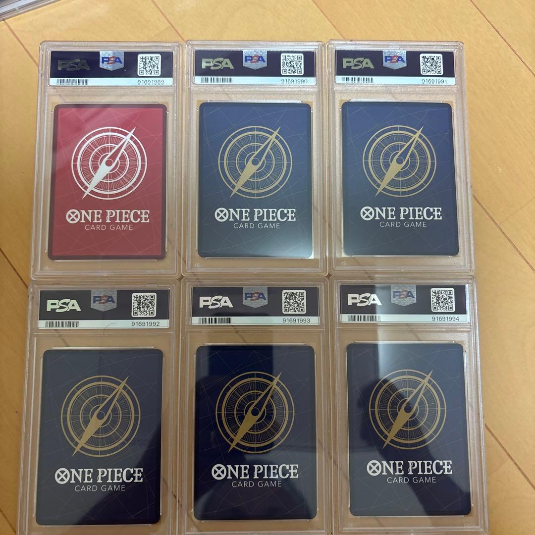 B*B様 ワンピース カード ウタ　プレミアムコレクション psa10 6連番