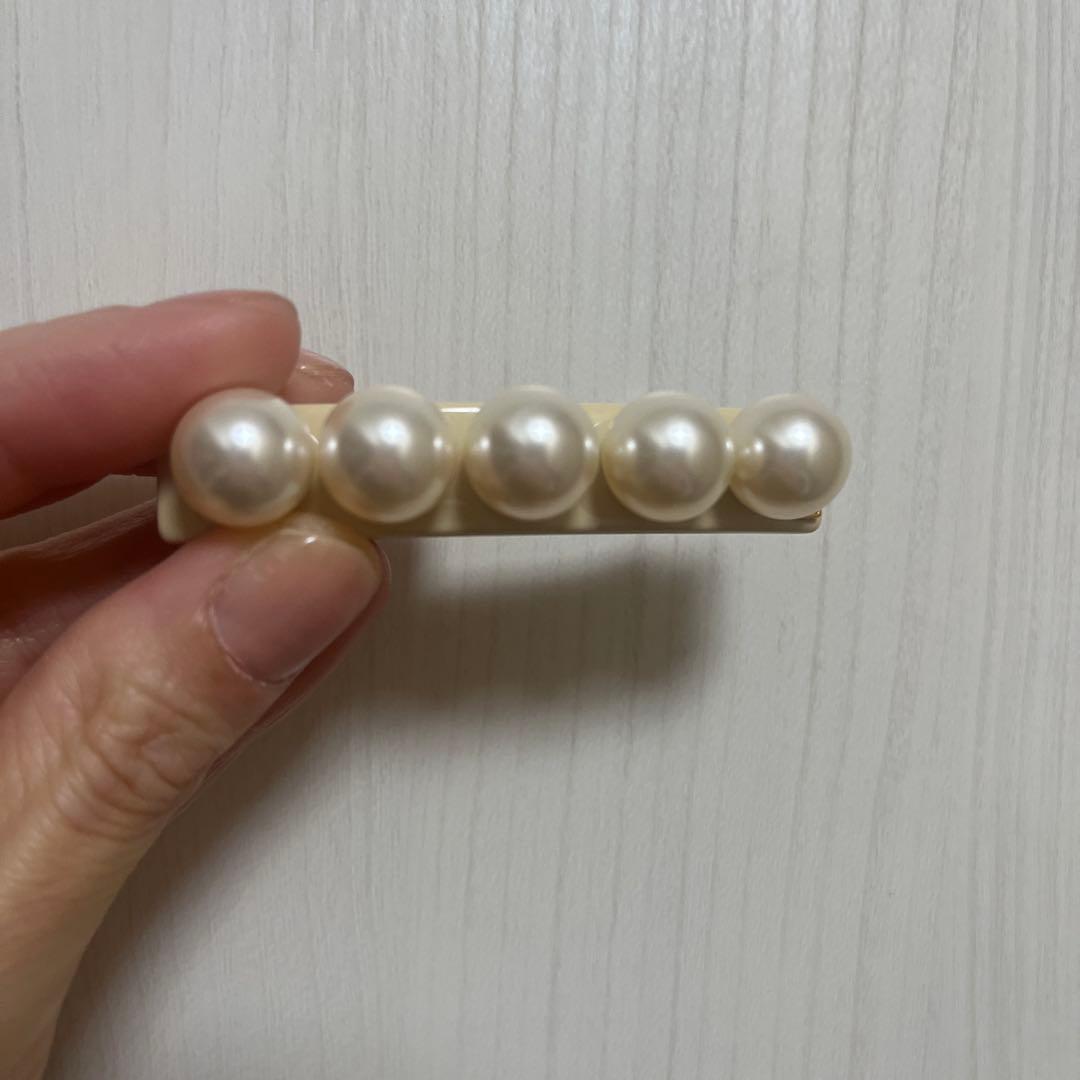 アレクサンドル ドゥ パリ　ベージュ　 6cm バレッタ　新品未使用