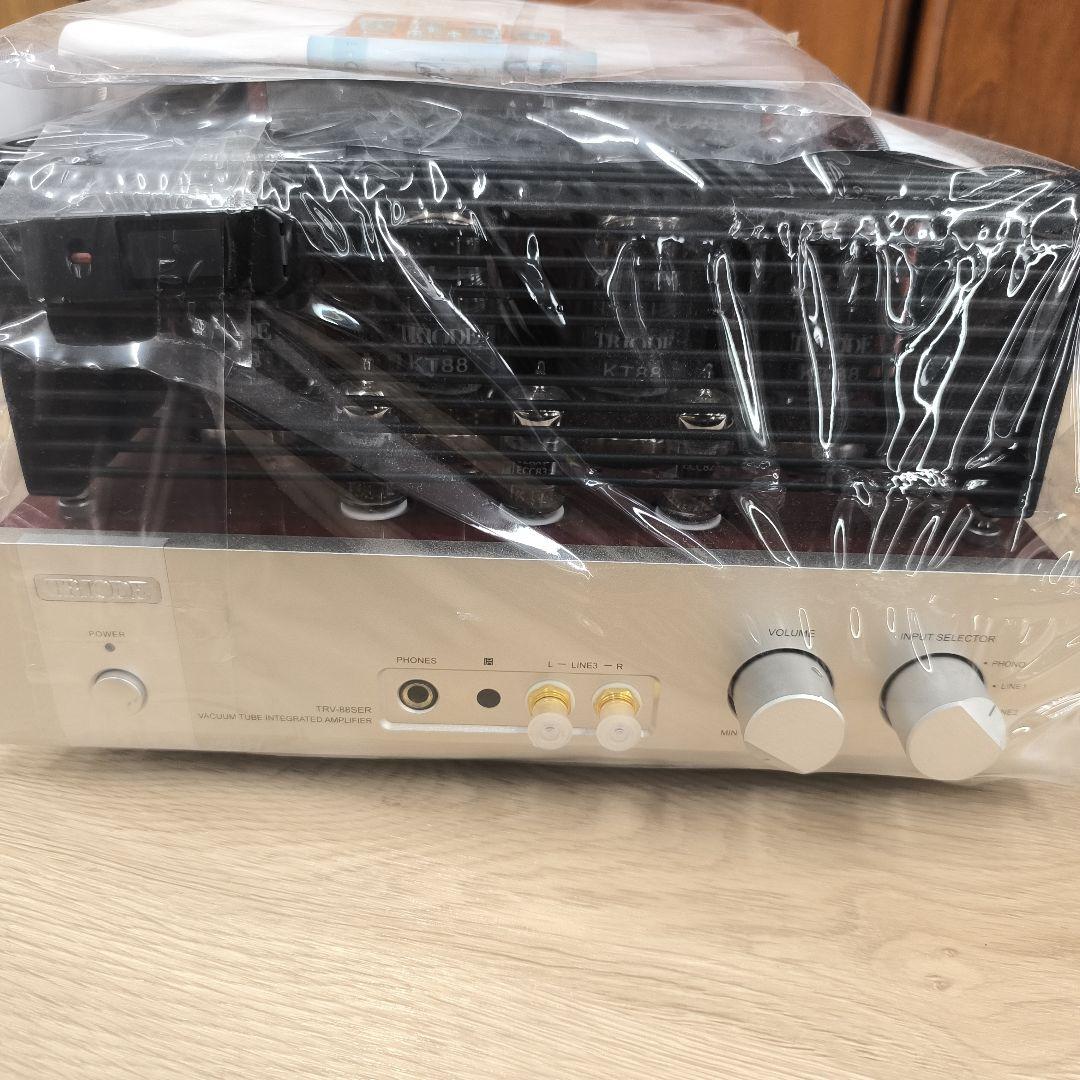TRIODE TRV-88SER 真空管プリメインアンプ リモコン付き