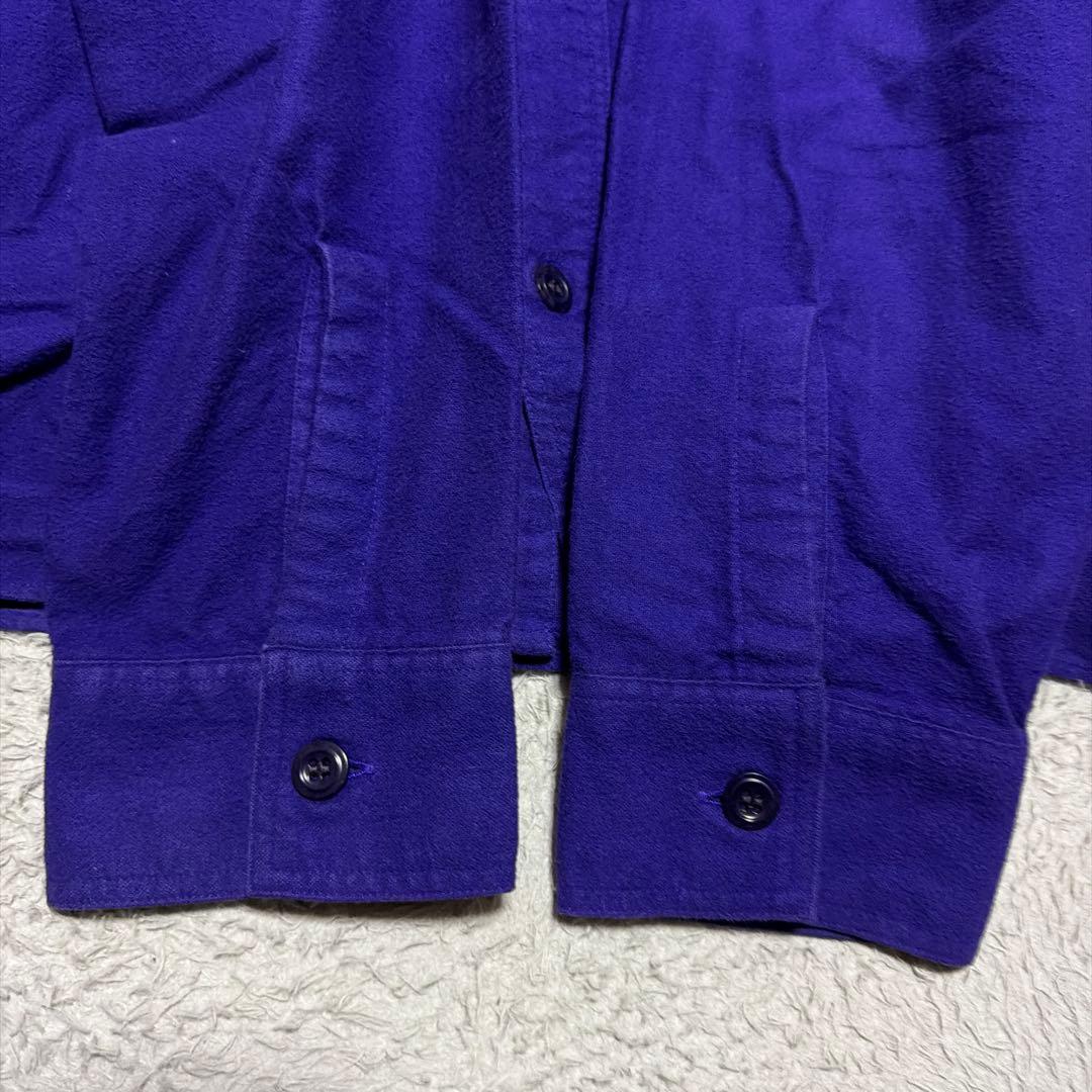 TENDERLOIN T-CHAMOIS CLOTH SHT 紫　シャツ　M