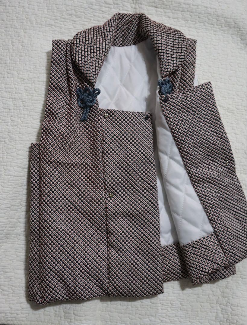 3歳七五三　絞り　被布　男の子