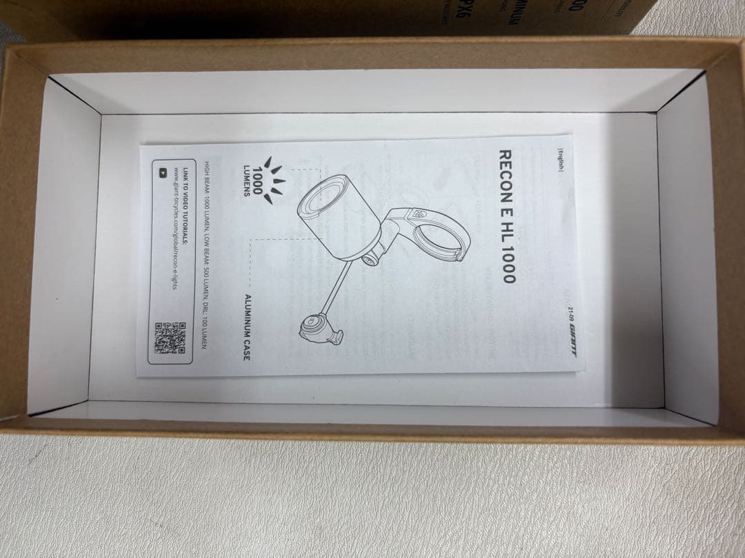 GIANT RECON E HL 1000 ヘッドライト