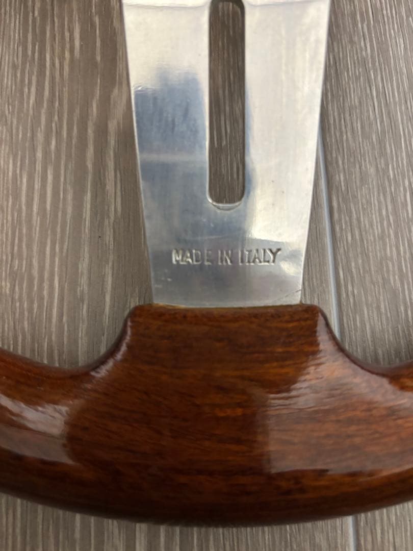 美品　OBAウッドステアリング34Φ　旧車