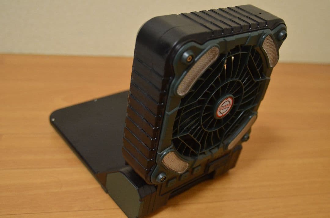 ポータブルファン ソーラーパネル対応