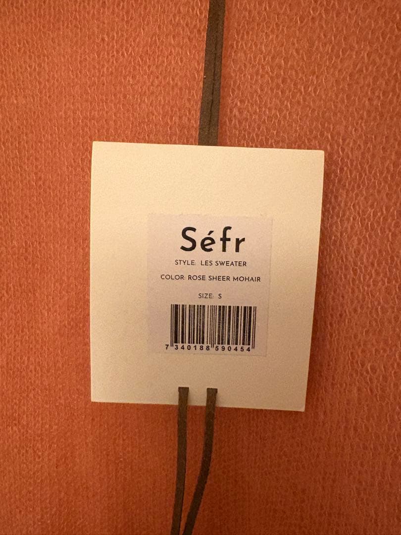 25SS Sefr Les sweater シアーニット