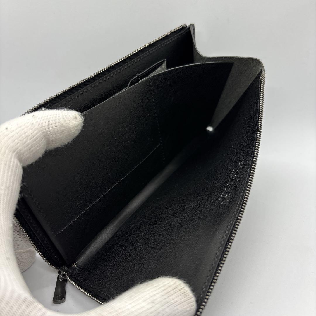 【極美品】ステータシー　イルモードエア　長財布　右利き用　ブラック