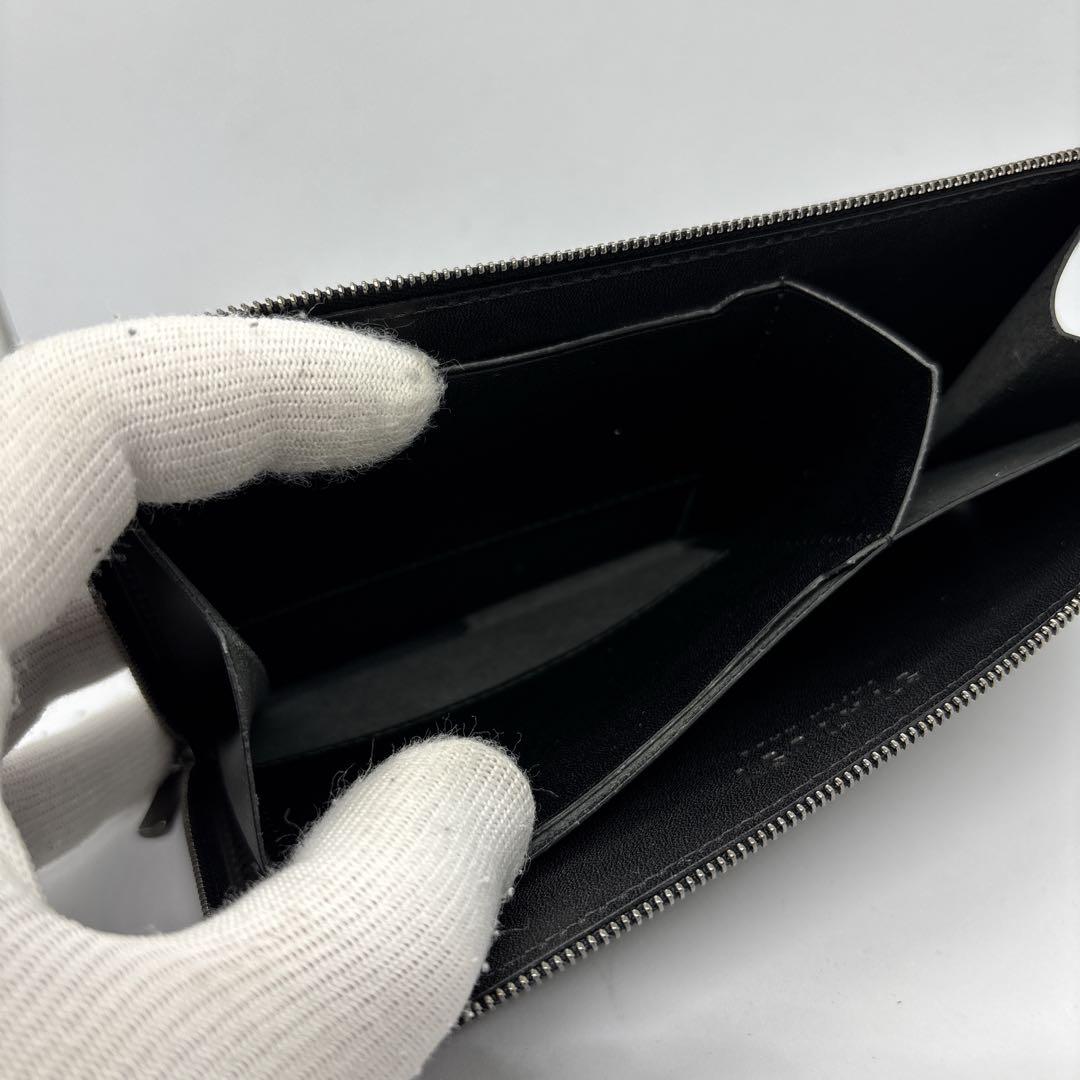 【極美品】ステータシー　イルモードエア　長財布　右利き用　ブラック