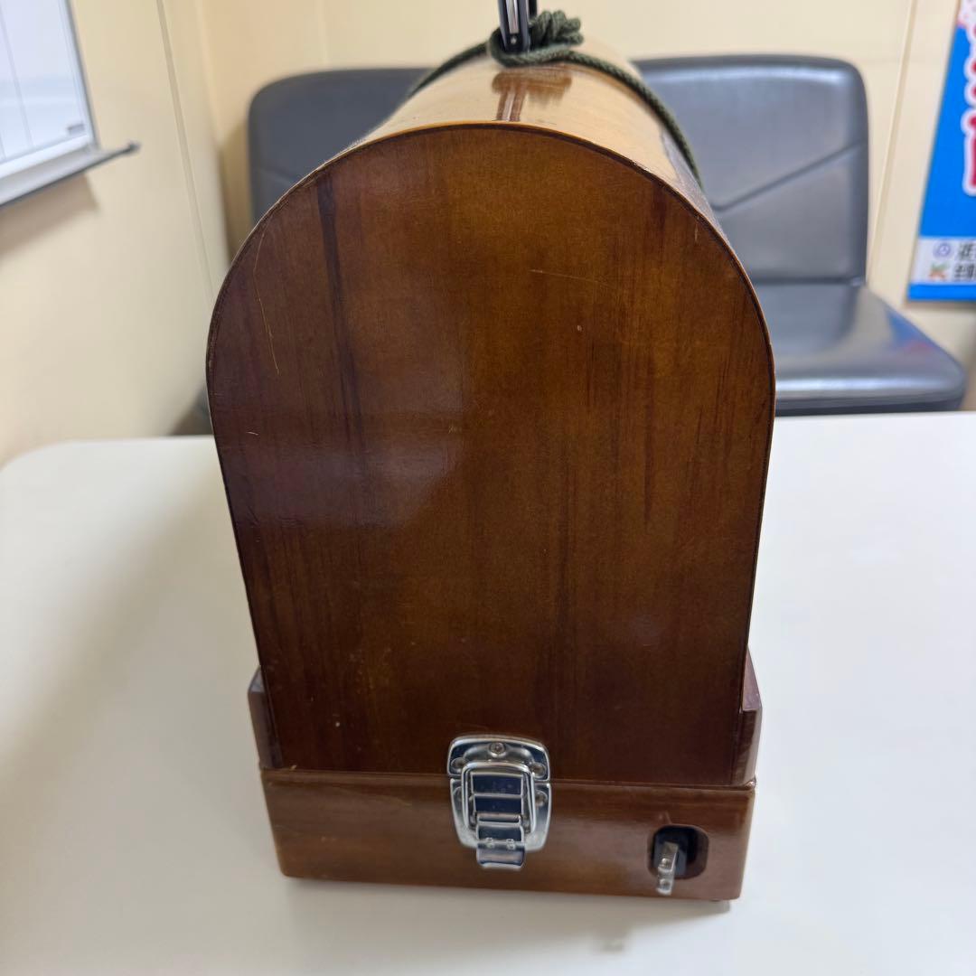 ブラザー ミシン brother HA1-B050 黒 木製ケース アンティーク