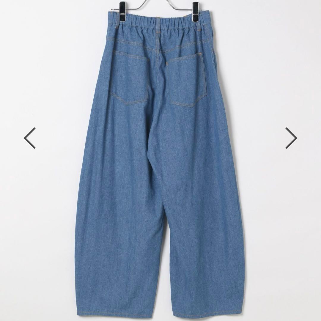 tsumori chisato（ツモリチサト）】コラボ 刺繍デニムパンツ