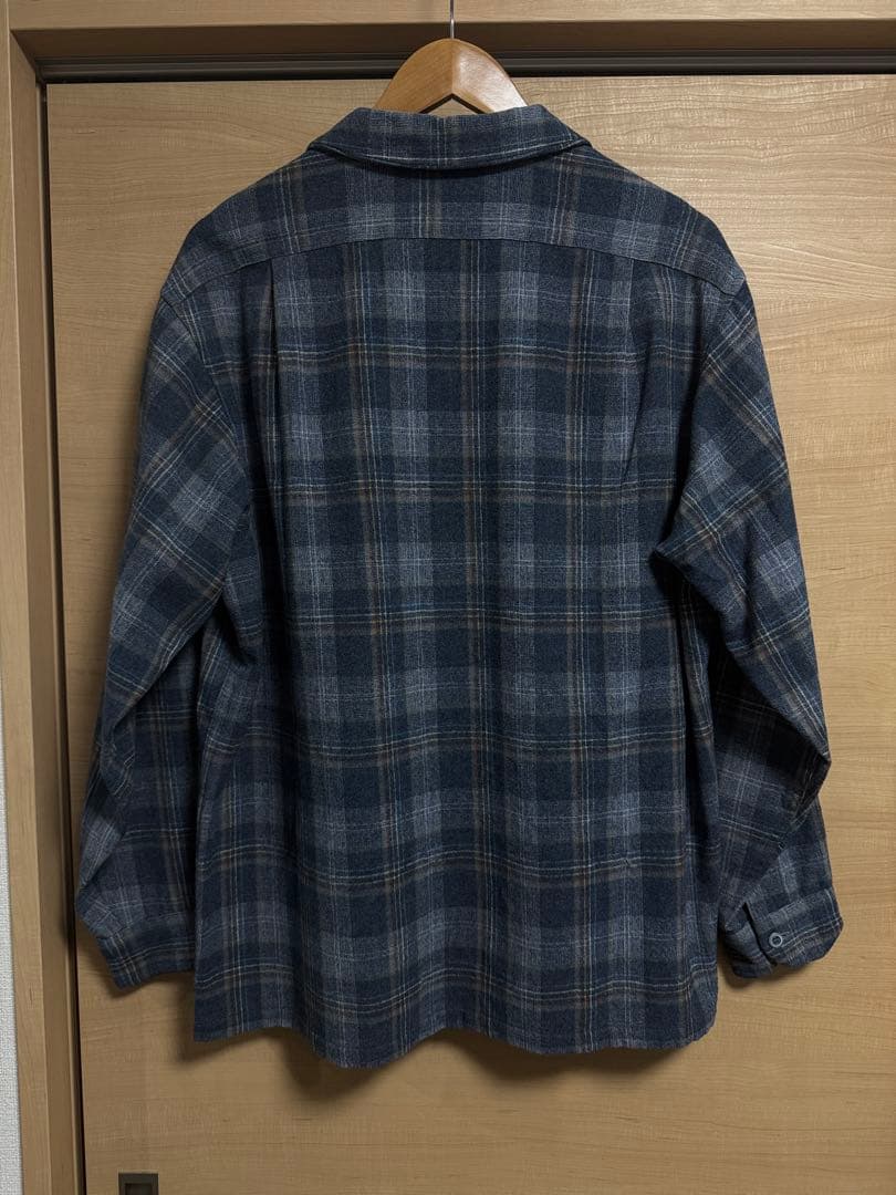 Pendleton 70's ボードシャツ 青