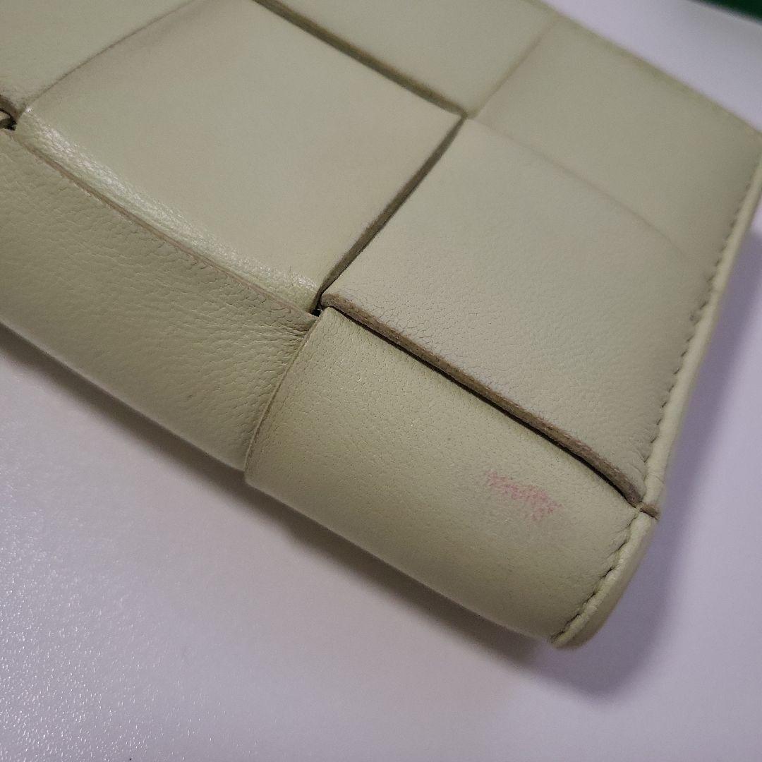 Bottega Veneta 二つ折り財布 ライトグリーン