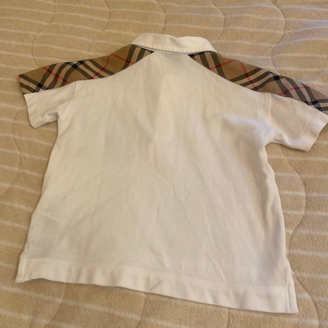 バーバリー　2y 92cm ポロシャツ　ノバチェックパンツ　セット