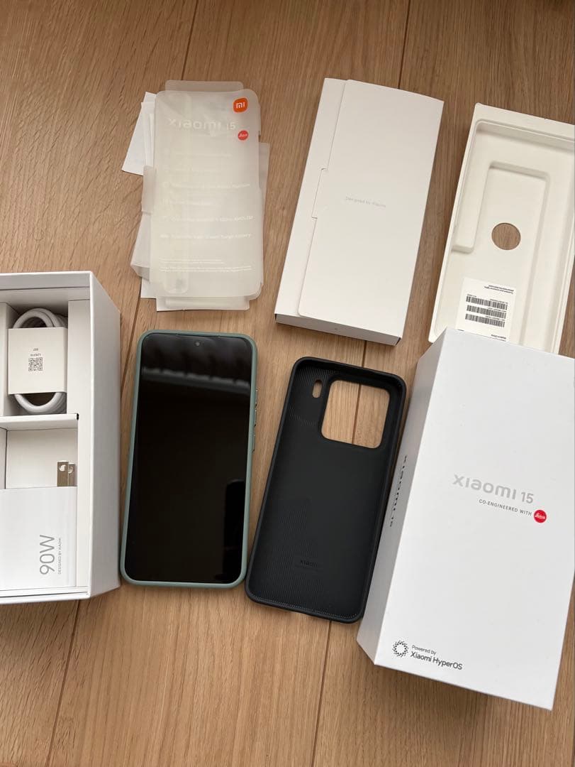 Xiaomi 15 グリーン 12GB+256GB