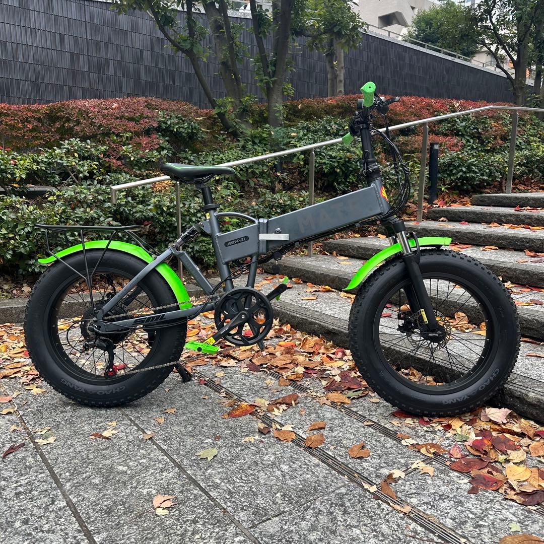 ShengmiloMX21電動アシスト MATE.仕様バッテリー新品走行257k