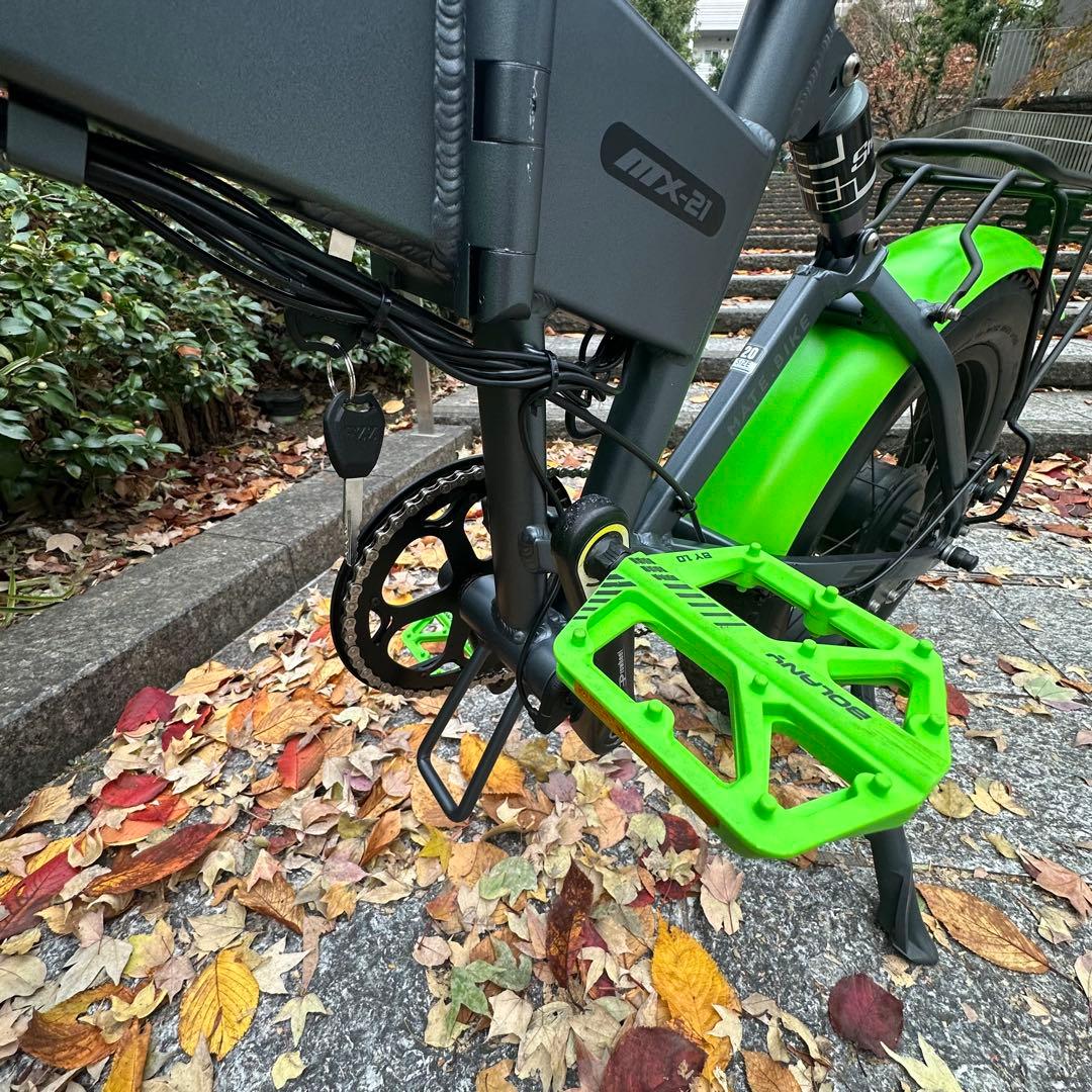 ShengmiloMX21電動アシスト MATE.仕様バッテリー新品走行257k