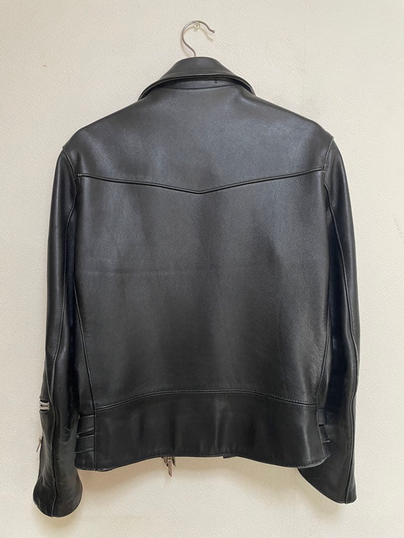 666 Leather Wear ダブルライダース Size 36