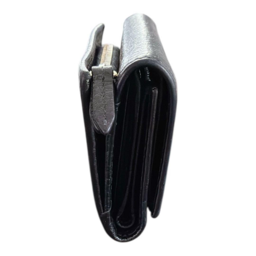 グッチ GUCCI GGマーモント コンパクトウォレットミニ　三つ折り財布レザー