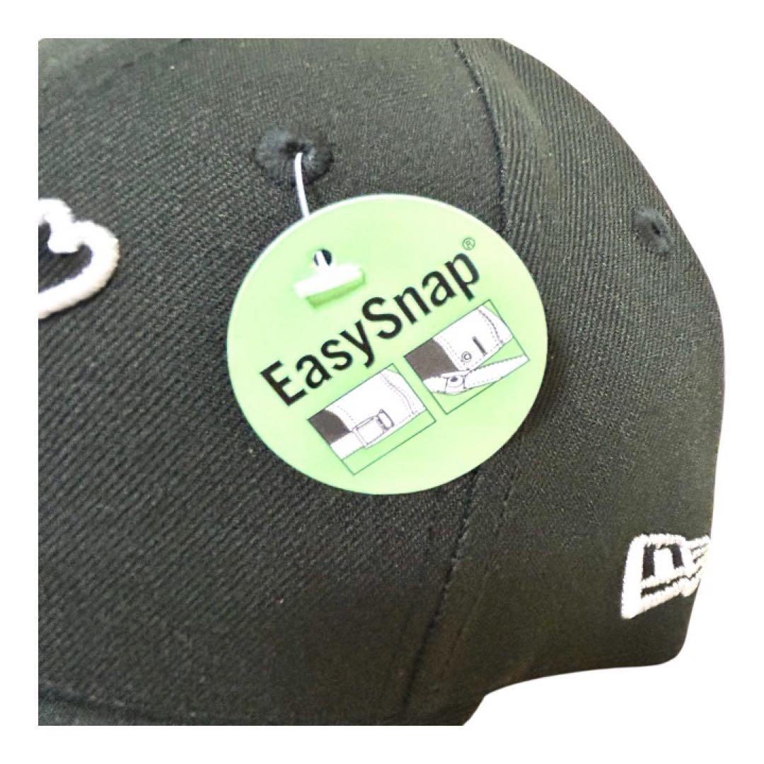 【残り1点】BASICKS × NEW ERA 9FORTY ブラック キャップ