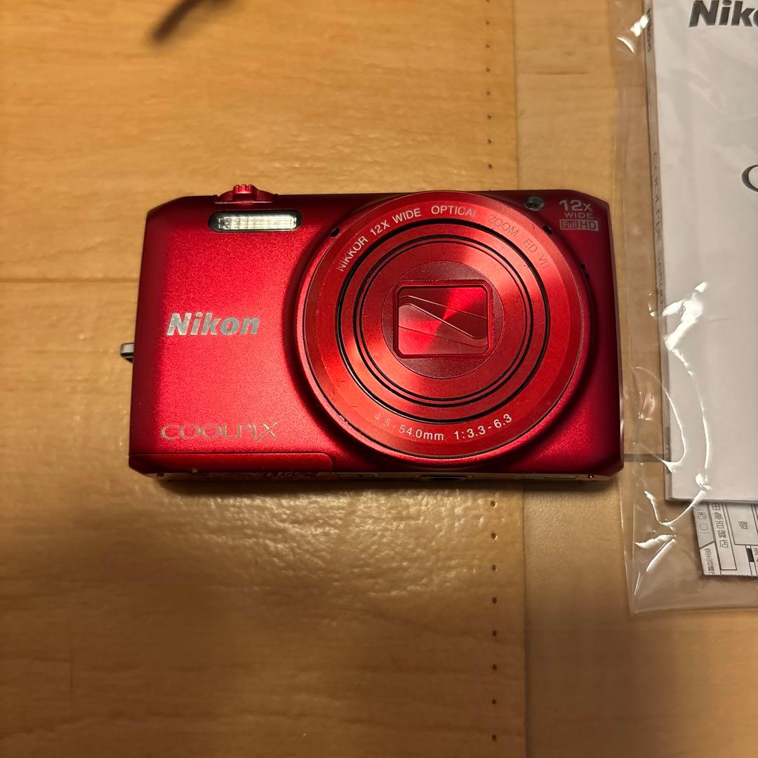 Nikon COOLPIX S6800 レッド　状態良好