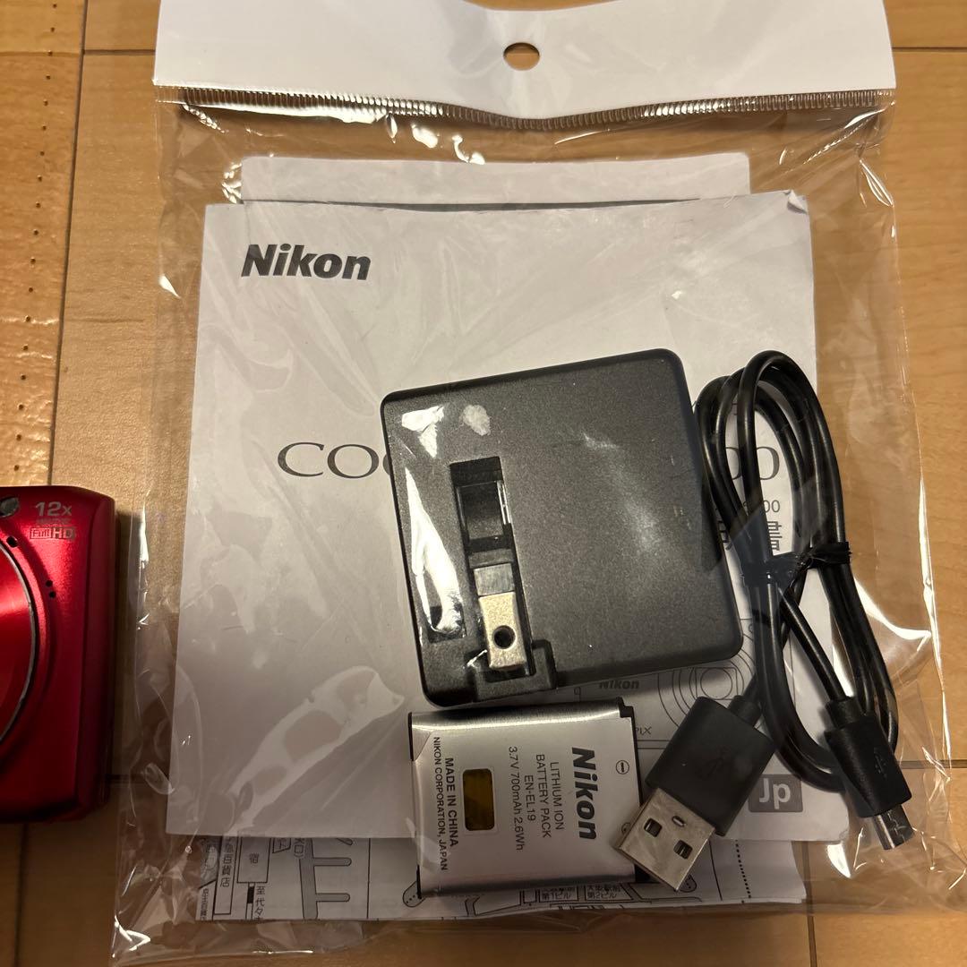 Nikon COOLPIX S6800 レッド　状態良好