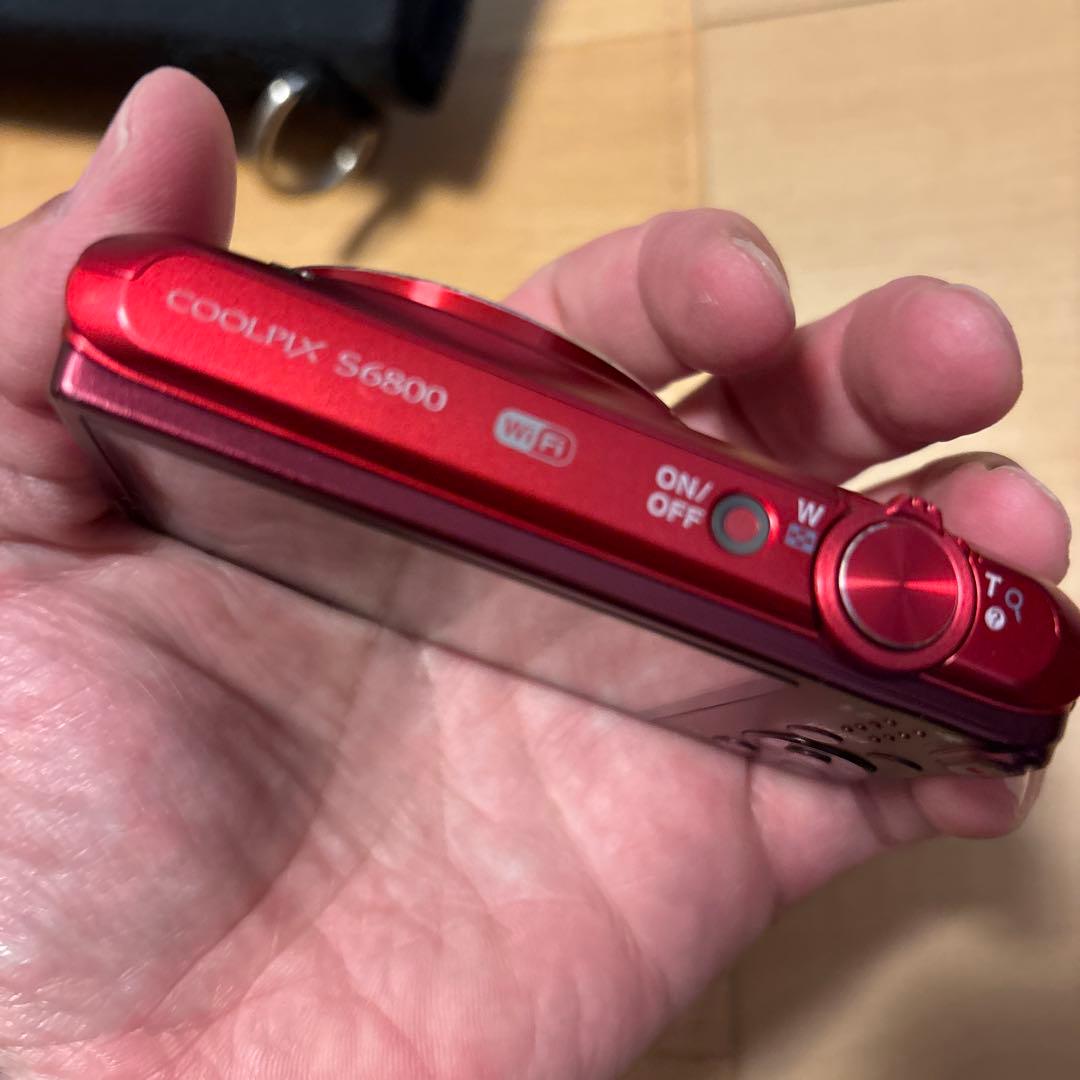 Nikon COOLPIX S6800 レッド　状態良好