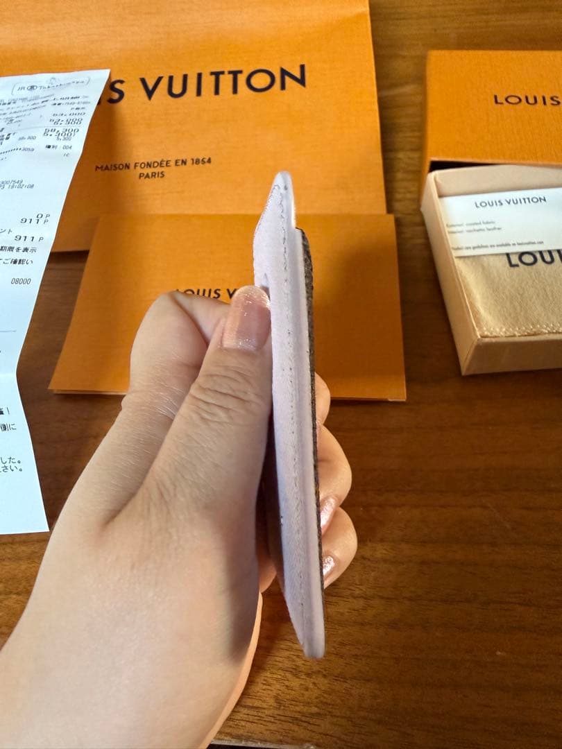 LouisVuitton ルイヴィトン　カードケース　magsafe ライラック