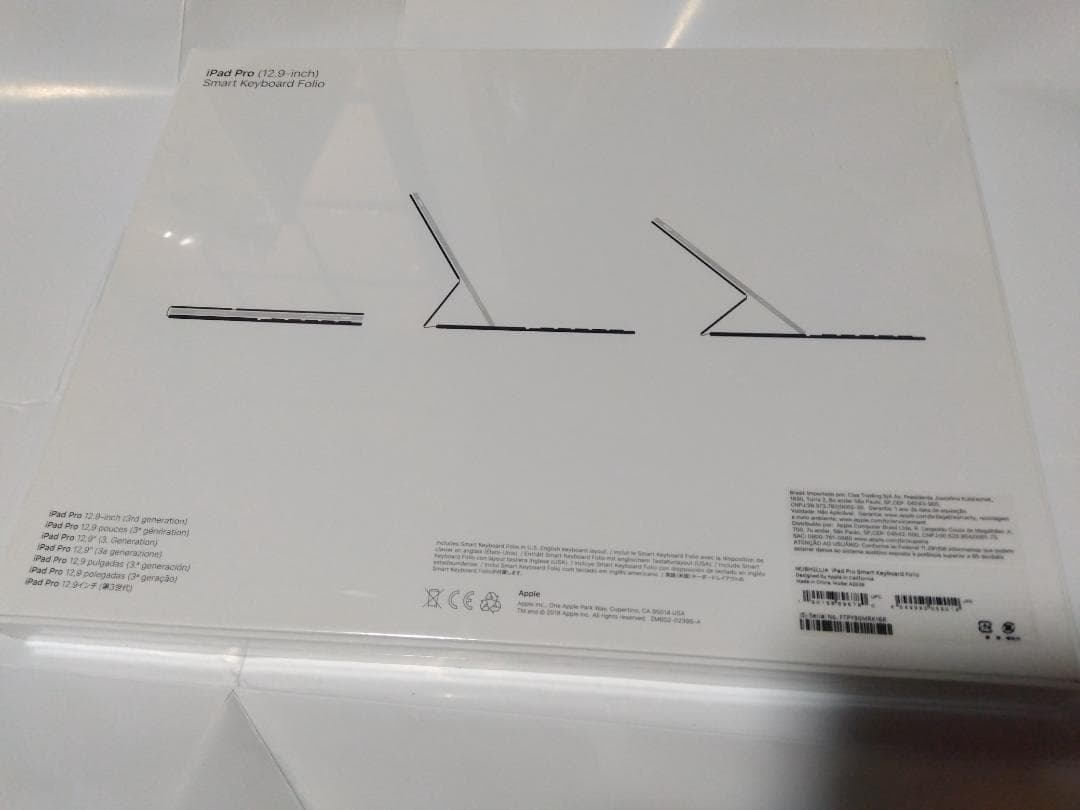 純正iPad Pro 12.9インチスマートキーボードフォリオMU8H2LL/A