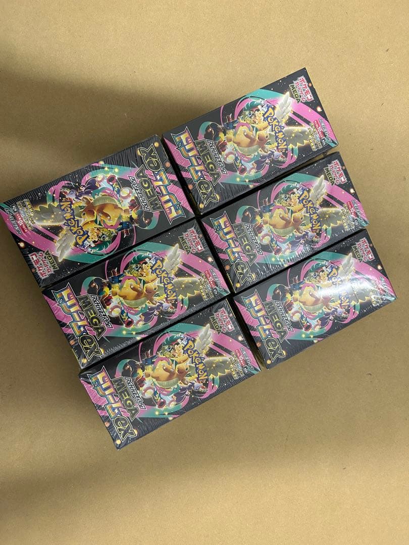 ポケモンカードゲーム メガドリームex 6BOX新品未開封　シュリンクあり