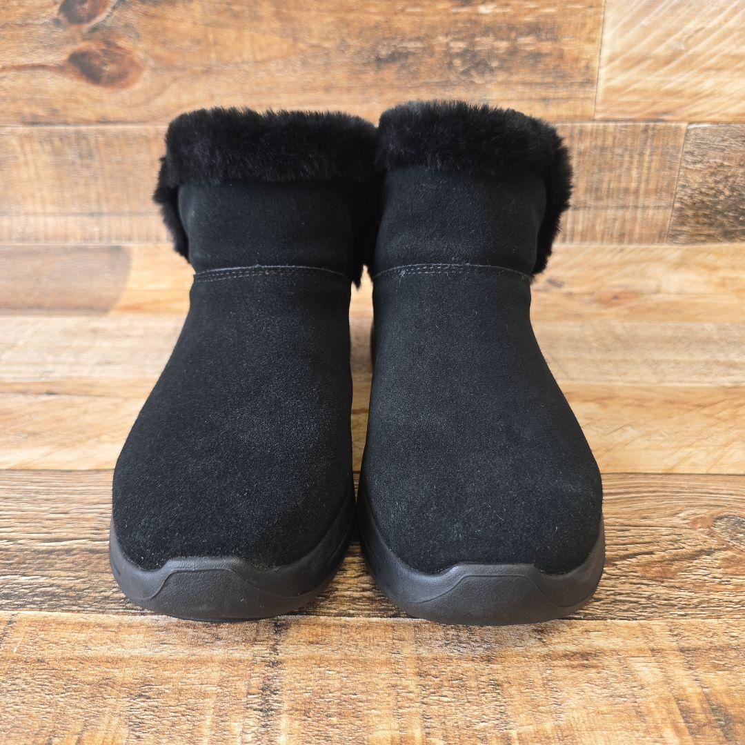 SKECHERS スケッチャーズ アーチフィット牛革スエードブーツ 25cmB②