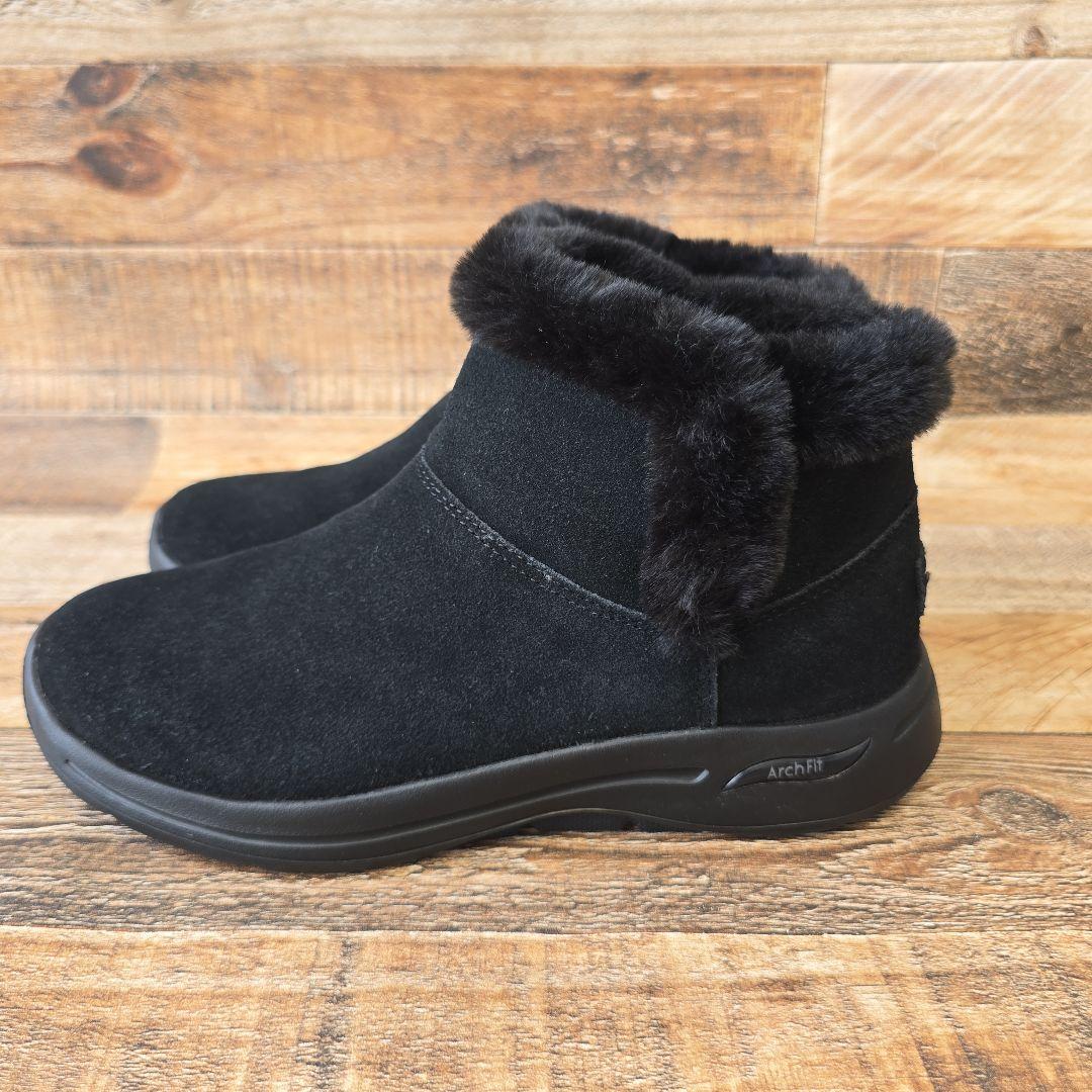 SKECHERS スケッチャーズ アーチフィット牛革スエードブーツ 25cmB②