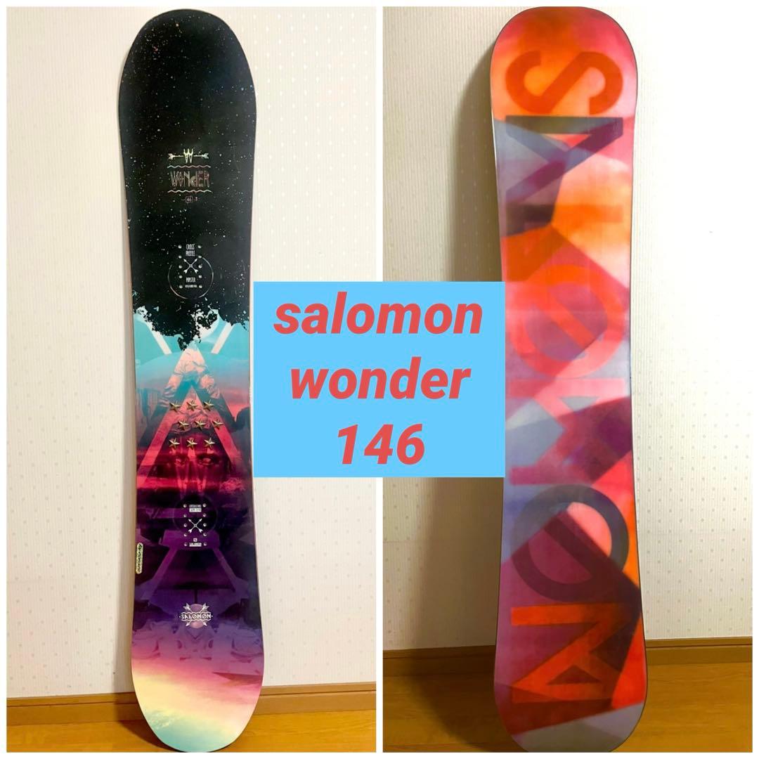 salomon wonder 146 スノーボード　板(とオマケご入用の場合)