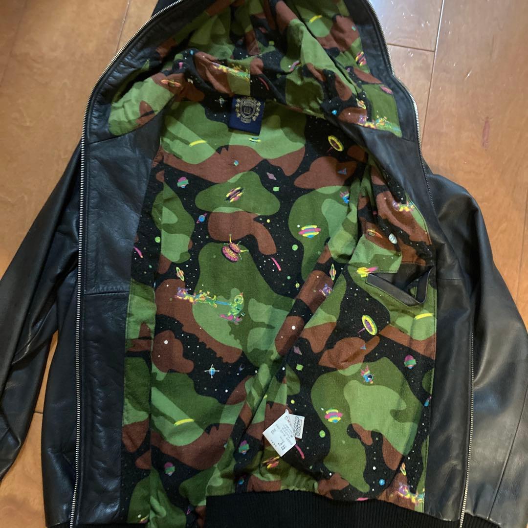 ビリオネアボーイズクラブ　BBC　レザーパーカー