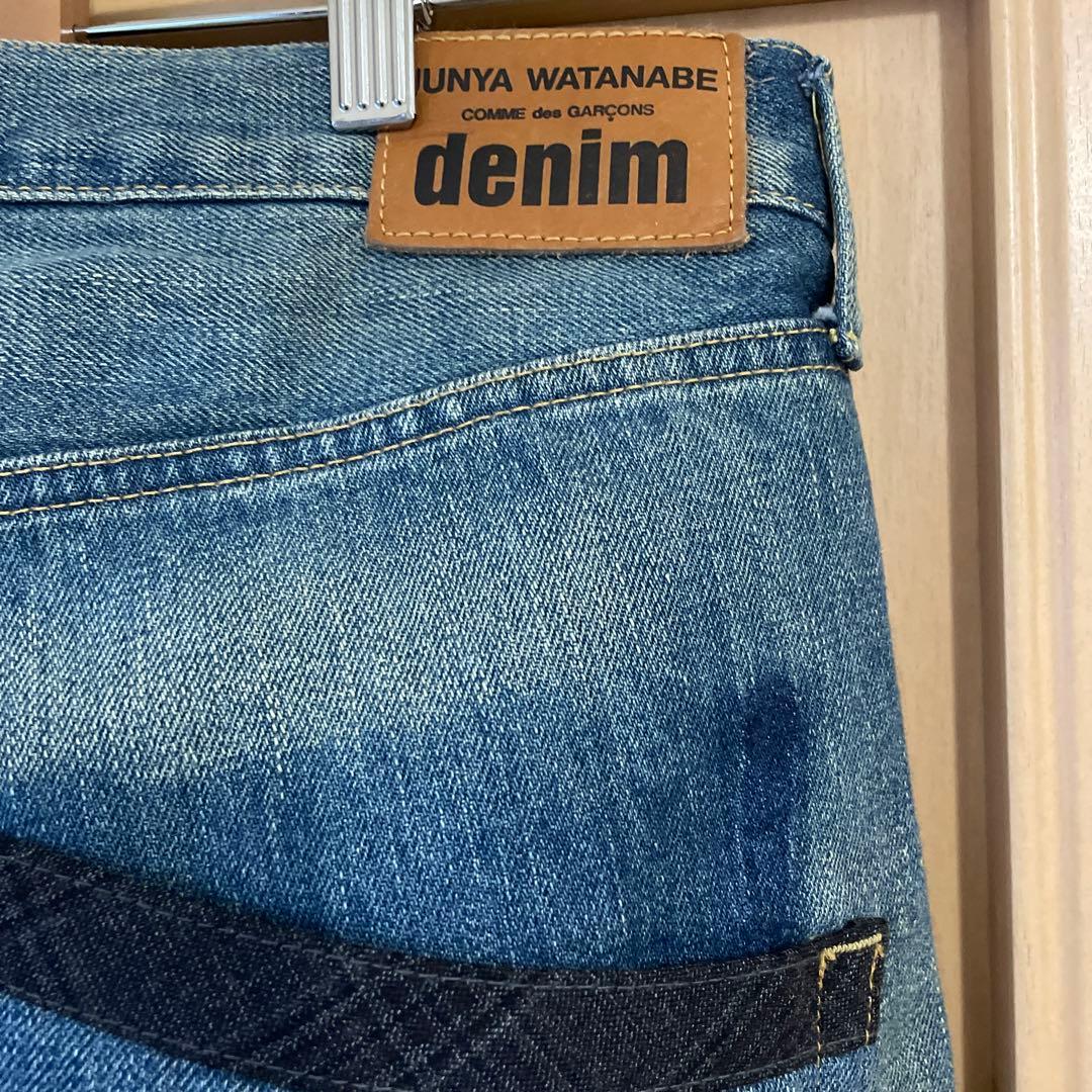 ジュンヤワタナベ　パッチワークデニム　Mサイズ