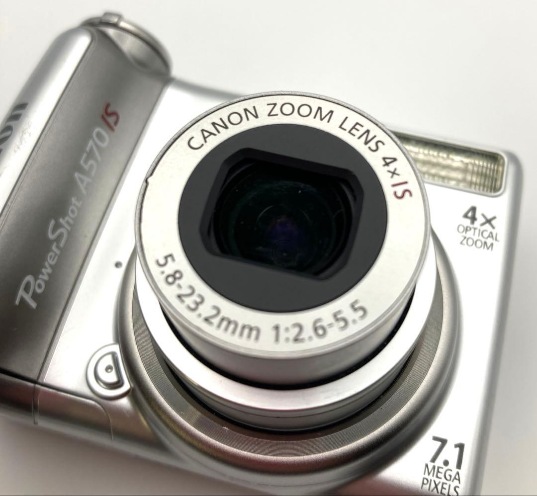 Canon PowerShot A570 IS 単三電池駆動