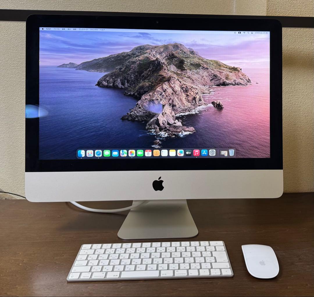 Apple iMac 21.5インチ 2017 純正キーボード・マウス付き