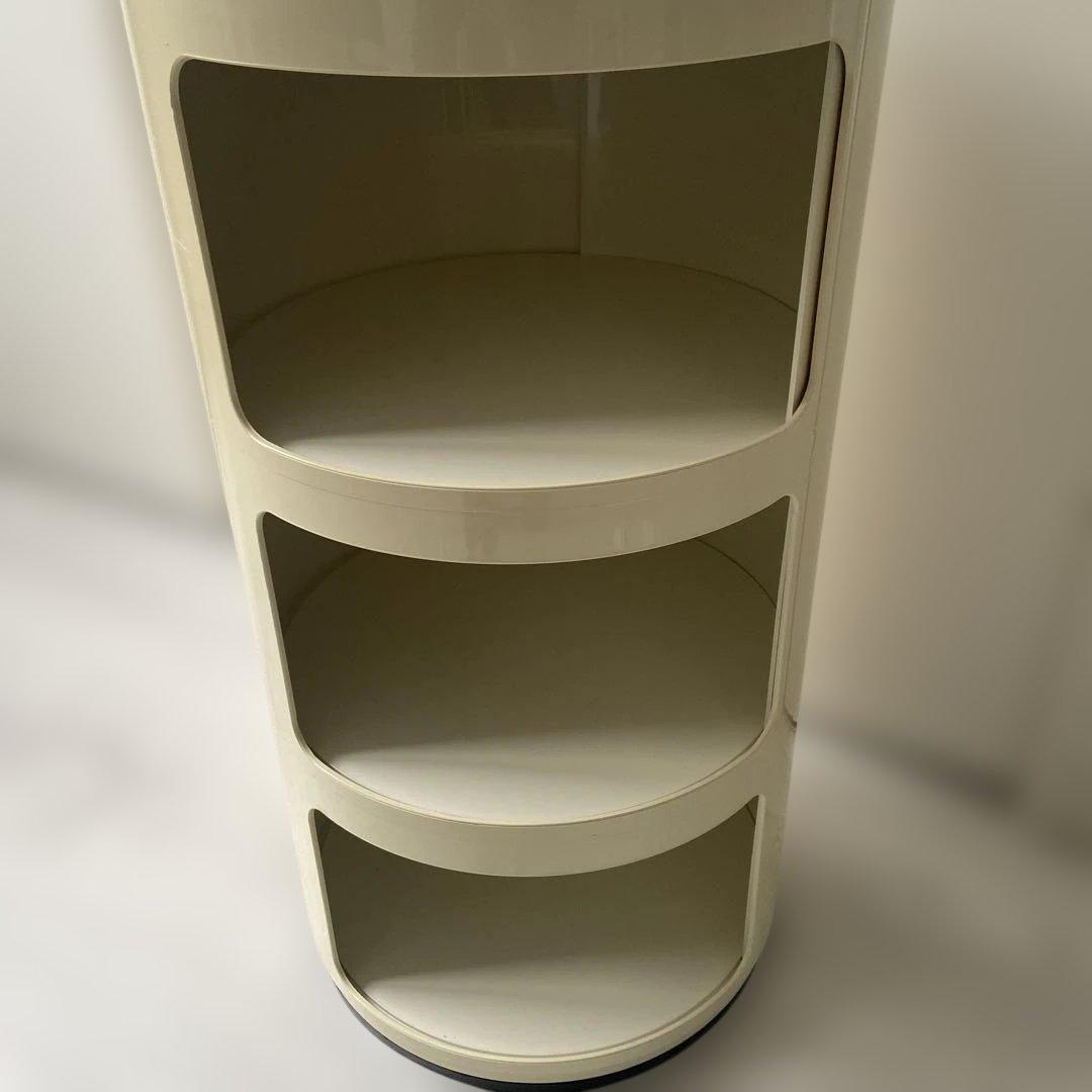 正規品　Kartellカルテル　コンポニビリ 3段 ホワイト　キャビネット　収納