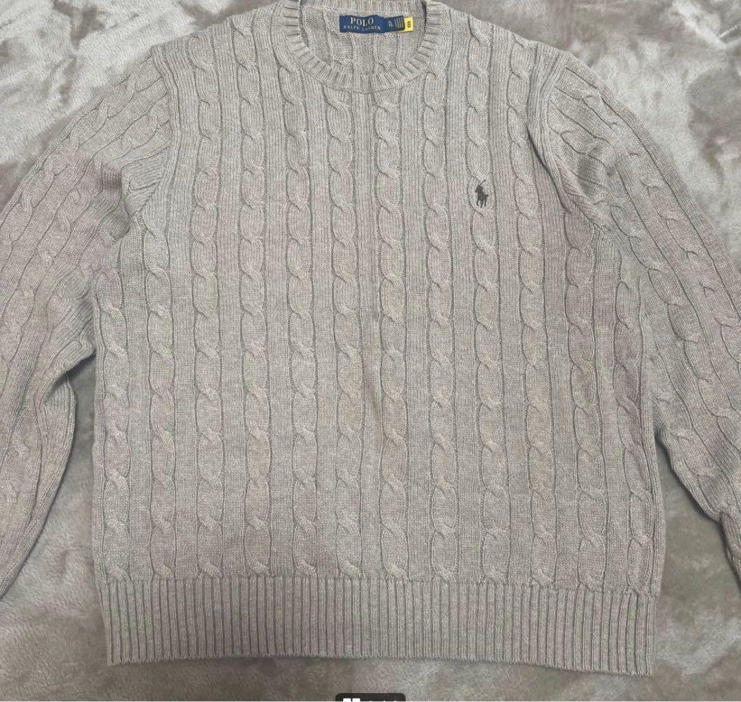 【Polo Ralph Lauren】ケーブルニット XL