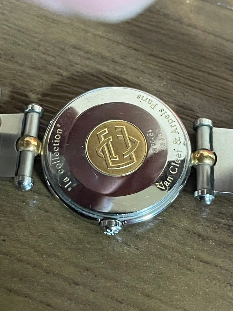 ヴァンクリーフアーペルVan Cleef & Arpels K18コンビ時計