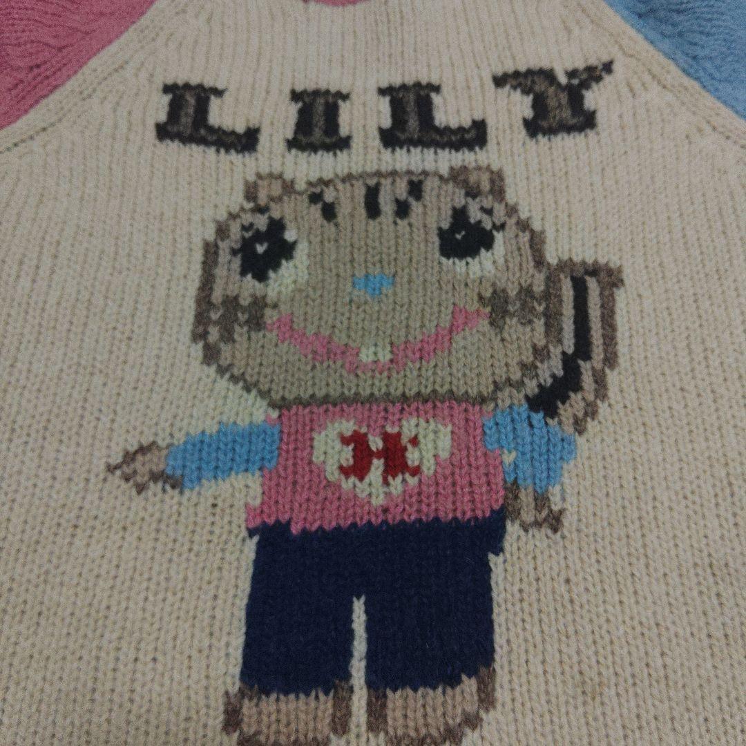 hysteric glamour ヒステリックグラマー LILY ラグランニット