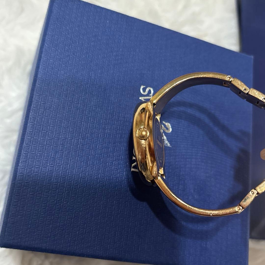 スワロフスキー SWAROVSKI 腕時計 クリスタルライン ピンクゴールド