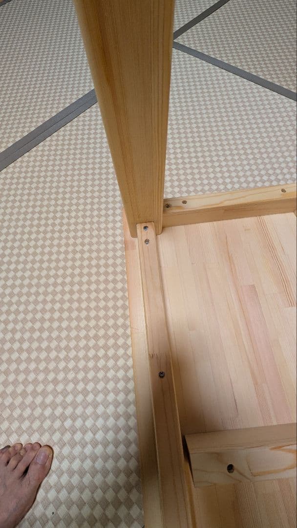 ココアミニテーブル　板厚18ミリ、幅650、奥行450、高さ310