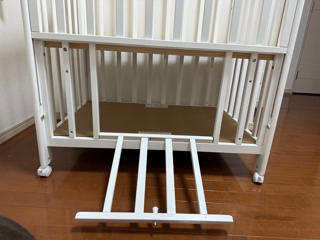 KATOJI カトージ　ミニベビーベッド　ホワイト