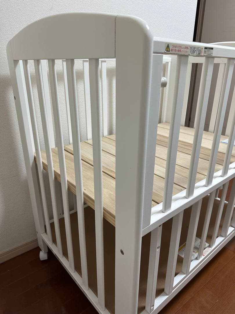 KATOJI カトージ　ミニベビーベッド　ホワイト