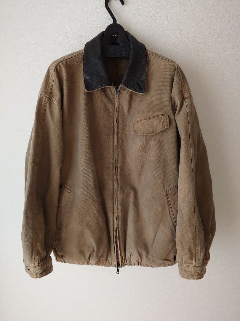 ジャケット・アウター SULFUR DYED WHIP CORD VINTAGE ZIP JACKET