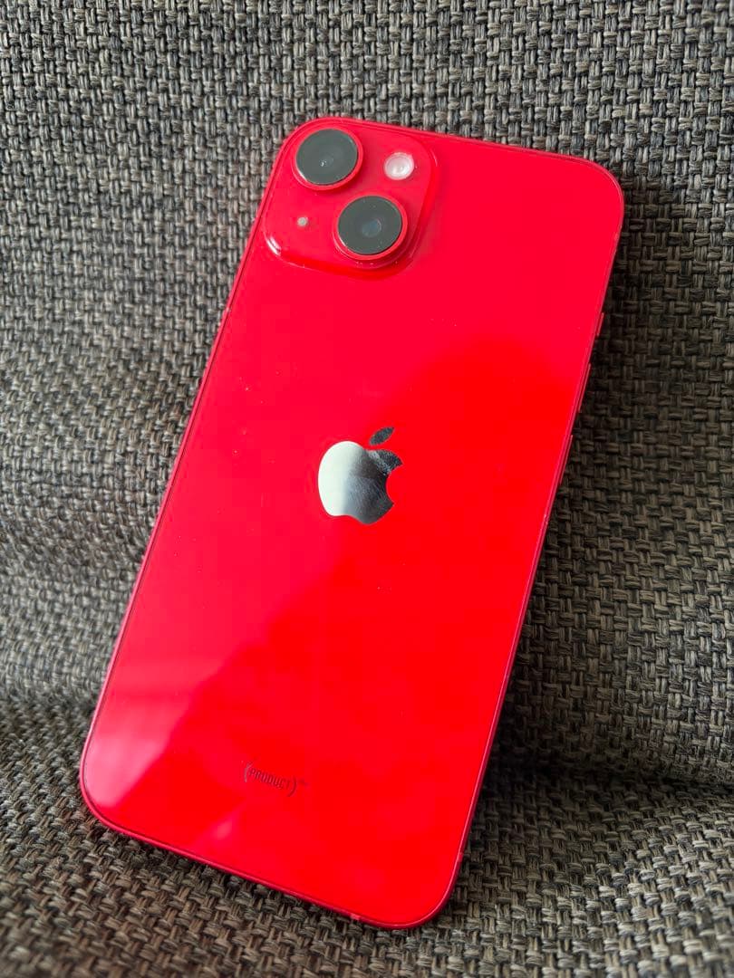 iPhone14 128GB レッド simフリー 85% Apple