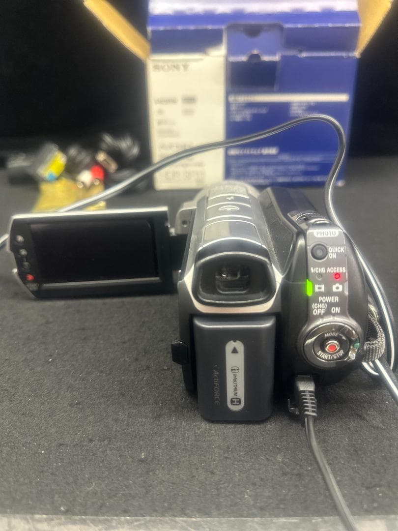 デジタルHDビデオカメラレコーダー 　作動確認しました