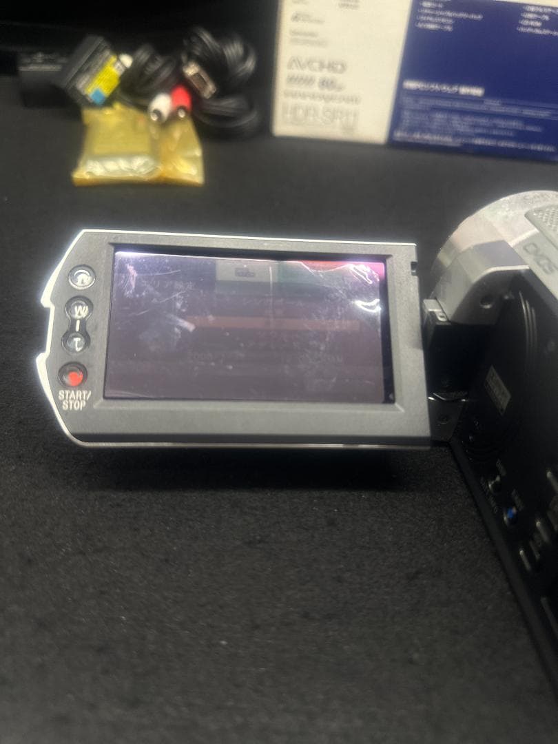 デジタルHDビデオカメラレコーダー 　作動確認しました