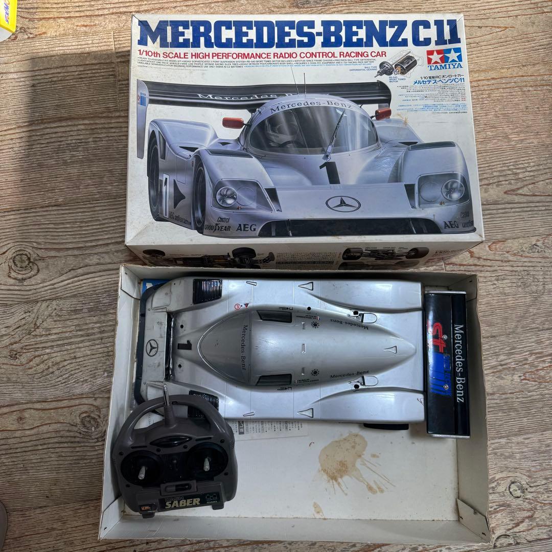 TAMIYA メルセデス・ベンツ C11 プロポ付き