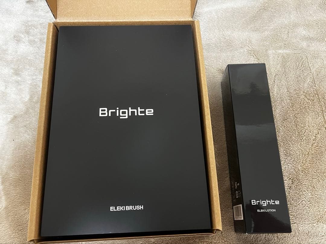 【専用化粧水付き】Brighte ELEKIBRUSH ブライト　エレキブラシ